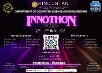 Innothon 2026 National Level Technical Symposium Poster